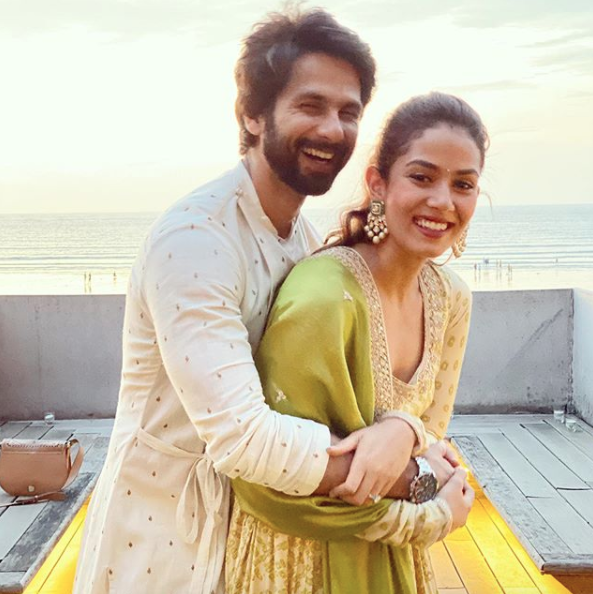 Shahid Kapoor and Mira Rajput Kapoor